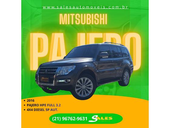 MITSUBISHI PAJERO FULL 3.2 HPE 4X4 16V TURBO INTERCOOLER DIESEL 4P AUTOMÁTICO MITSUBISHI PAJERO FULL 3.2 HPE 4X4 16V TURBO INTERCOOLER DIESEL 4P AUTOMÁTICO